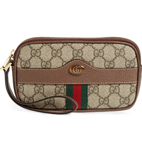 supreme gucci wristlet|gucci ophidia bag.